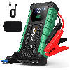 POWNYM G987 Car Battery Jump Starter with 6000A Battery Pack for Up to 6.0L Gas & 3.0L Diesel Engines, 3 Modes Flashlight and Jumper Cable, 12V