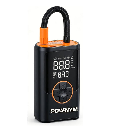 POWNYM  A7 Portable Tire Inflator - 150 PSI Cordless & Rechargeable Air Pump