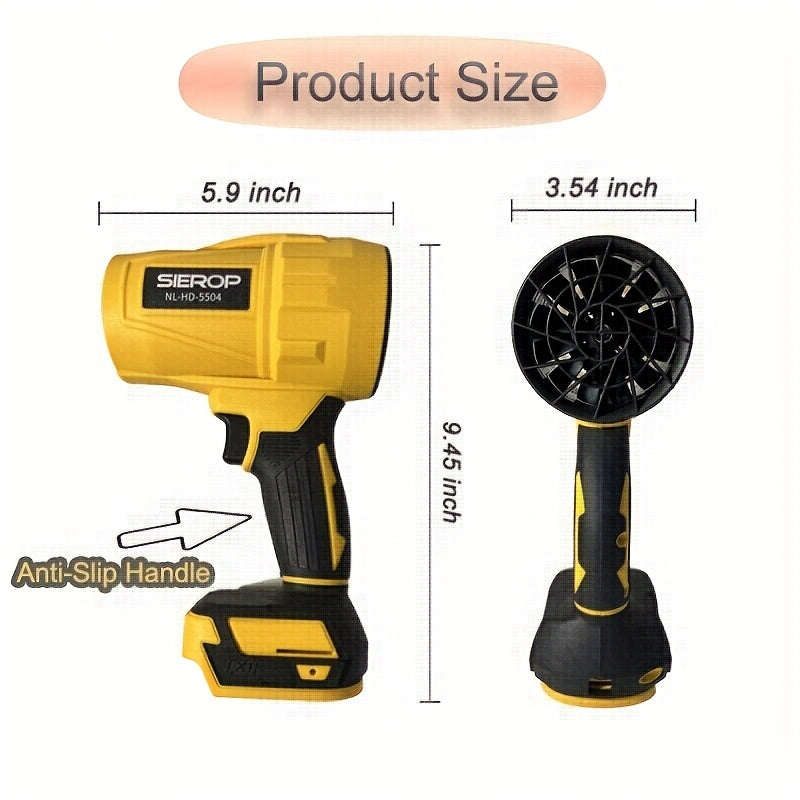 POWNYM High speed handheld storm machine, cordless blower, rechargeable dust collector