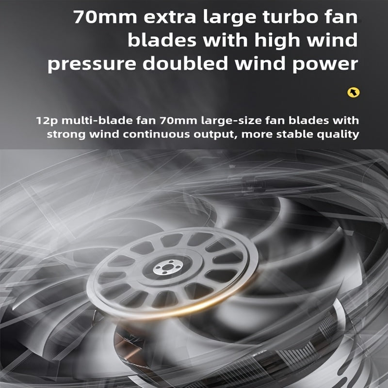 POWNYM High speed handheld storm machine, cordless blower, rechargeable dust collector