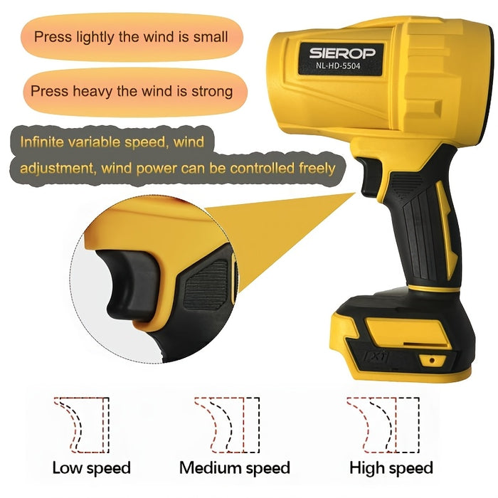 POWNYM High speed handheld storm machine, cordless blower, rechargeable dust collector
