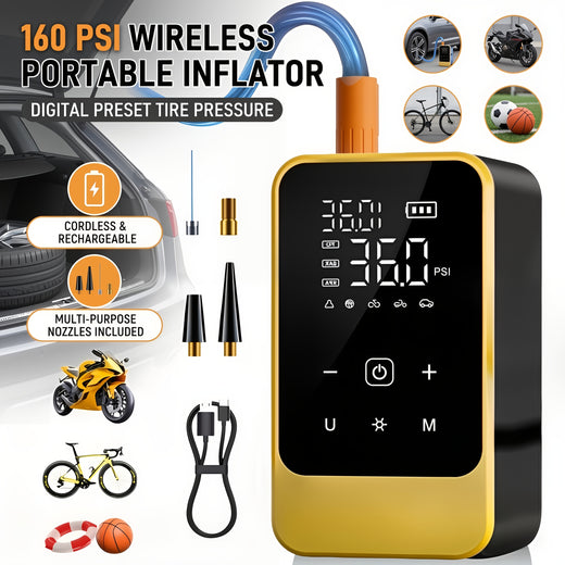 Portable Air Compressor 100psi Yellow